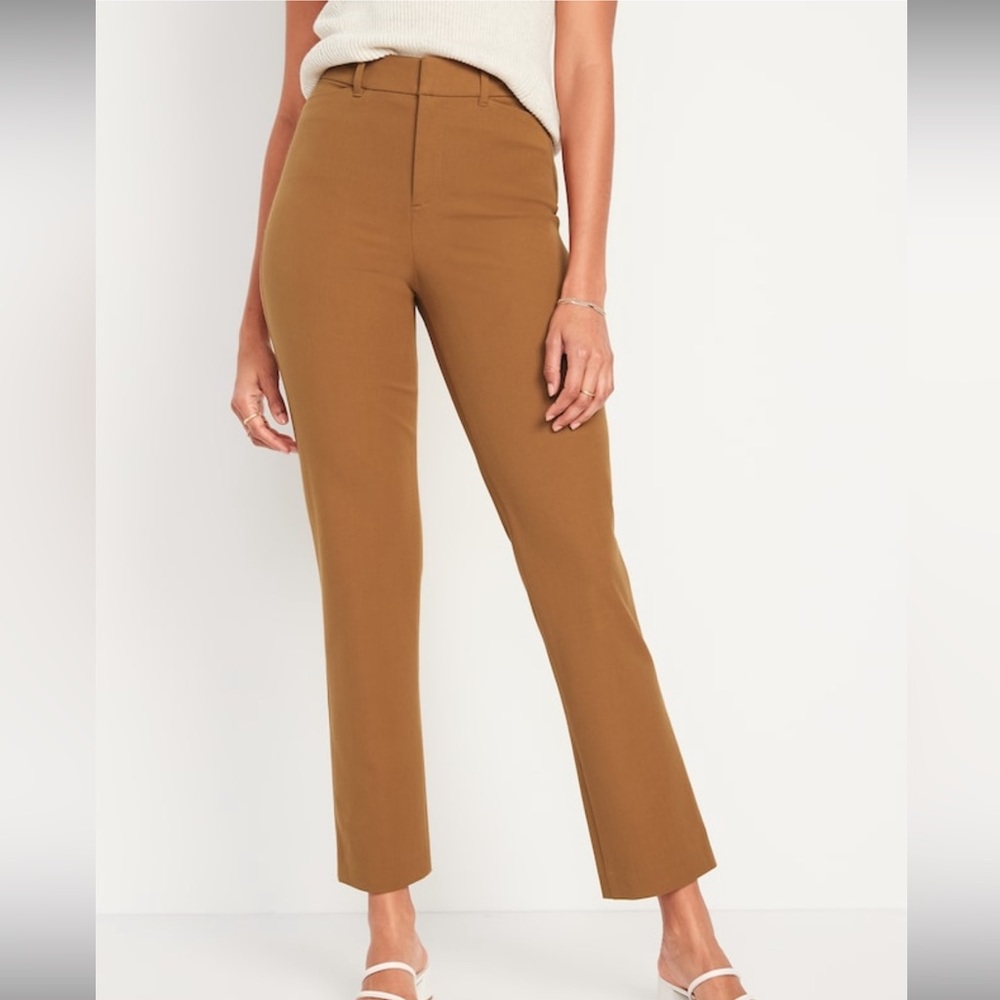 Old Navy High Waisted Pixie Straight Ankle Pants Size 10 Petite